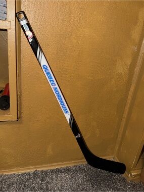 NHL Vintage Hockey Sherwood Quebec Nordiques Mini Composite Stick Collectible Us